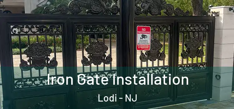  Iron Gate Installation Lodi - NJ
